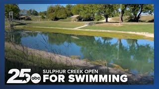 Historic Win! Lampasas' Sulphur Creek Reopens for Swimming After 37 Years