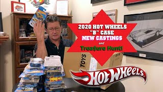 Hot Wheels 2020 B Case Unboxing with Treasure Hunt and Hot Wheels Legends Tour Winner! | Hot Wheels