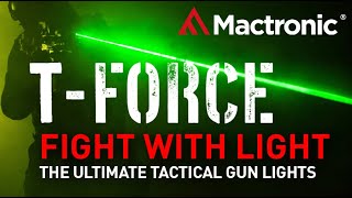 The gun-mounted flashlights T-FORCE  | PISTOL LIGHT | Mactronic.pl [ENG SUB]