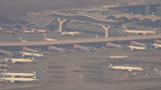 Hong Kong Chek Lap Kok VHHH with Air traffic contol