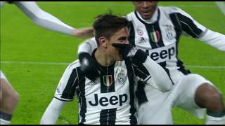 Il gol di Dybala - Juventus - Milan - 2-1 - Tim Cup 2016/17