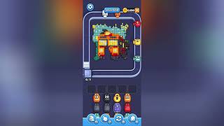 Pixel Flow Level 658 Solution Walkthrough