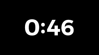 46 Seconds | COUNTDOWN Timer 🔥 ( No Copyright )