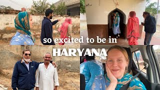 Foreign girl in Haryana village - Visiting my husband's birthplace and ancestral house in India