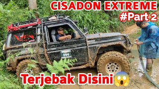 Cisadon Track Offroad Part 2 || Track Extreme Back Track Lumpur Full Winching #CARVLOG INDONESIA