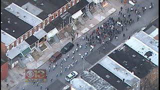 Dozens March In Support Of Baltimore's $12 Million Youth Fund