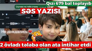 Təyyarə qəzasında ölən 13 yaşlı Məhəmmədəlinin bacısına göndərdiyi SƏS YAZISI