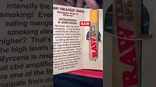 Raw Orange Soda Terp Spray  #raw #new #shorts #youtubeshorts #life