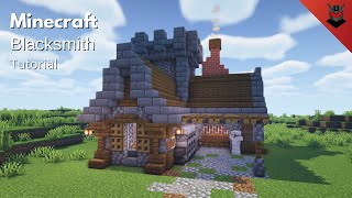 Minecraft: How to Build a Medieval Blacksmith's House | Blacksmith House (Tutorial)