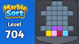 Marble sort Level 704 solution gameplay