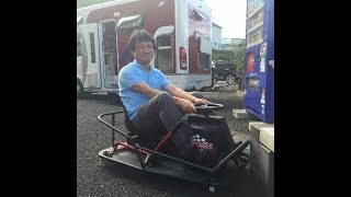 クレイジーカート男子５１歳ドリフトからの３６０度スピン#shorts　360 degree spin from crazy kart boy 51 years old drift