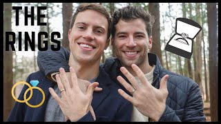 picking an engagement ring (gay couple)