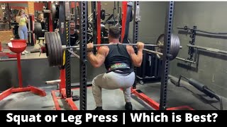 Squat vs Leg Press | Which is Better?