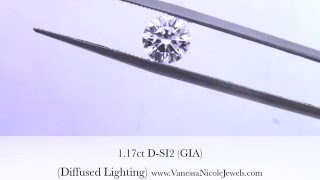 1.17ct D-SI2 Round Diamond – Andrew's Diamond – Vanessa Nicole Jewels