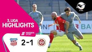 FSV Zwickau - SV Wehen Wiesbaden | Highlights 3. Liga 21/22