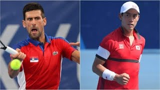 Djokovic 🇷🇸 vs Nishikori 🇯🇵 ! Olympics Quarterfinals!