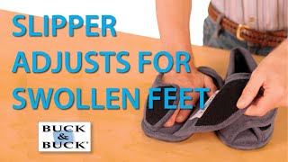 ADAPTIVE CLOTHING - SWOLLEN FOOT SLIPPER