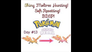 Shiny Moltres Hunting Soft Resetting Random Stream - Pokemon Shining Pearl BDSP