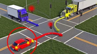 SOLVE THIS TASK! Are You Allowed To Turn Right at a Red Light? USA Driving Tests and Road Rules