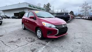 2024 MITSUBISHI MIRAGE ES RED