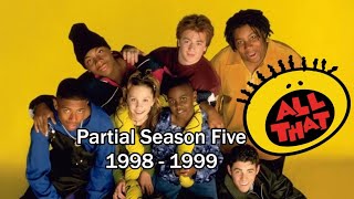 All That | Partial Season Five | 1998 - 1999