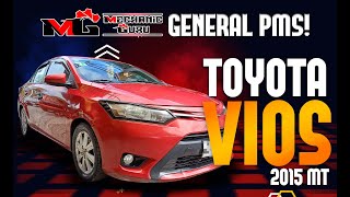 TOYOTA VIOS 2015 MT | GENERAL PMS(TOP OVER HAULING) by MG Autoworx