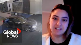 How a woman’s Audi got stolen and driven through a mall in another province