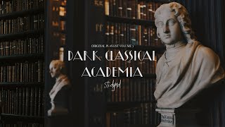 Dark Classical Academia 🖋️ Haunted Library & ⛈️ Thunderstorm