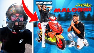 LA REAZIONE DI EDDY JANNO ALL'AEROX MALOSSI 94cc 🔥 ( scioccato😱)