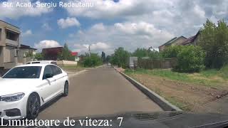 Chisinau Str. Sergiu Radautanu 18.06.2020 (12 limitatoare de viteza)