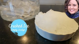 How to Make Crushed Ice for Cocktails - Simply Jocelyn