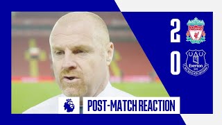 LIVERPOOL 2-0 EVERTON | Sean Dyche's reaction