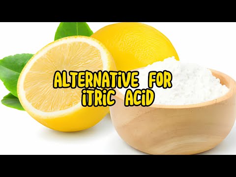 What can I use as a substitute for citric acid?