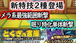 【どこパレ】新特技2種登場！メラ最強範囲全撃\u0026眠り特化斬撃【どこでもモンパレ】