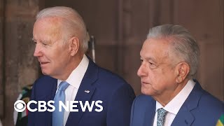 Biden meeting with Mexican president comes as Trump promises radical shift in immigration