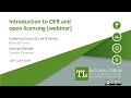 An Introduction to Open Educational Resources (OER) & Open Licensing