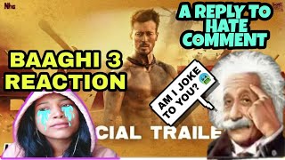Baaghi 3 Trailer (Reaction Video) | REVIEW | HEY YO NiDHi