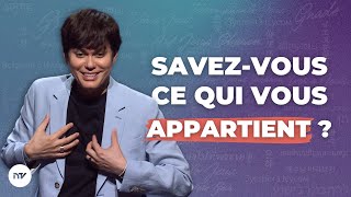 Réclamez ce qui vous appartient | Joseph Prince | New Creation TV Français