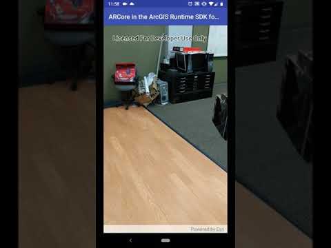 ArcGIS Runtime SDK AR/VR Demo App for San Diego Buildings