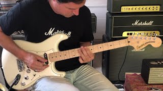 Squier Stock Pickups VS Seymour Duncan SSL4 Clean Comparison HD