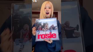 Rosé Unboxing Her Album, It's Coming Out On December 6 #rosé #blackpink