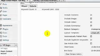 Wordpress Magic Magic Content Wizard Features