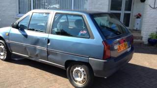 1993 Citroen AX neon startup and walk round. The winter car