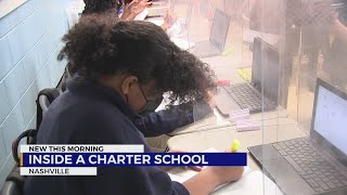 Inside charter school Kipp Academy