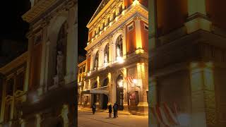 Wiener Musikverein at Night