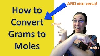 Convert Grams to Moles | Stoichiometry (43)