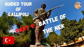 Guided Tour of Gallipoli Part  9 Battle of the Nek