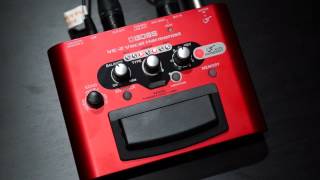 【試奏動画】BOSS VE-2 Vocal Harmonist