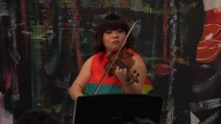 YURA! telling fiddle tales . . . at ChamberFest Cleveland (2016)