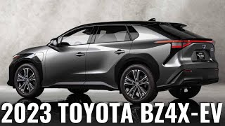 The all New 2023 Toyota  bZ4X - Pure-Electric Compact SUV Europe